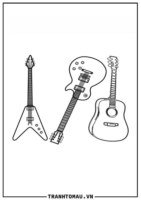 3 loại đàn guitar