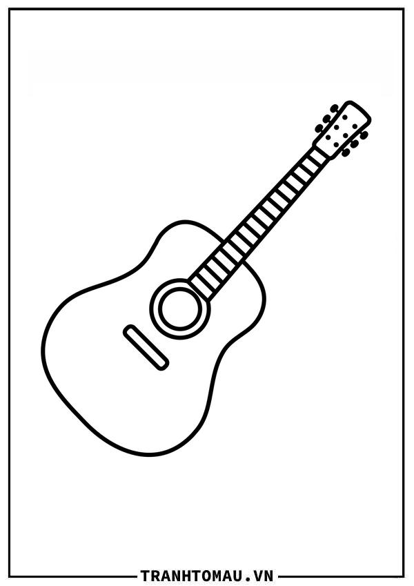 đàn guitar đơn giản