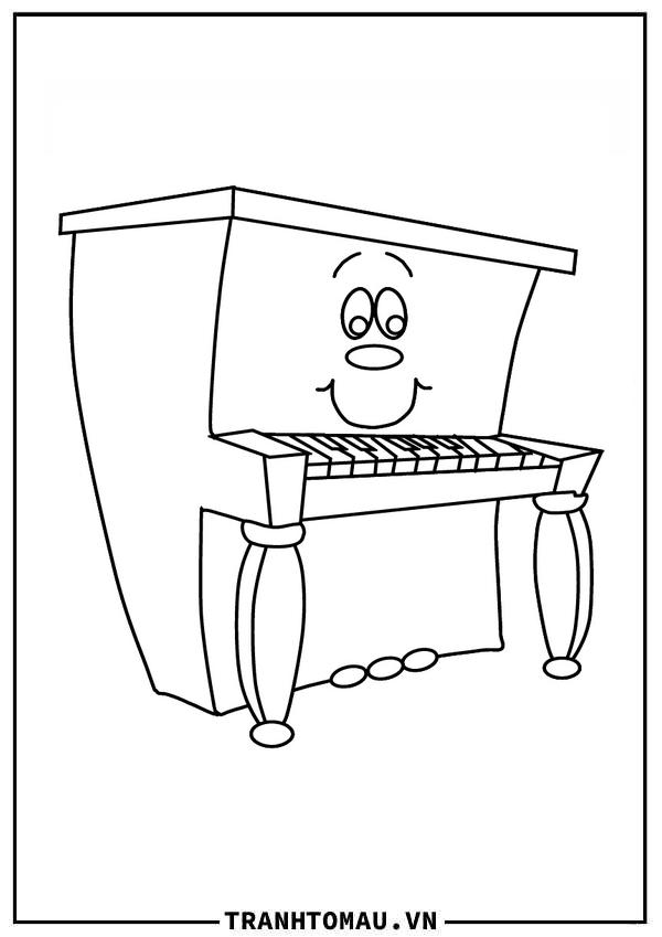 đàn piano cười
