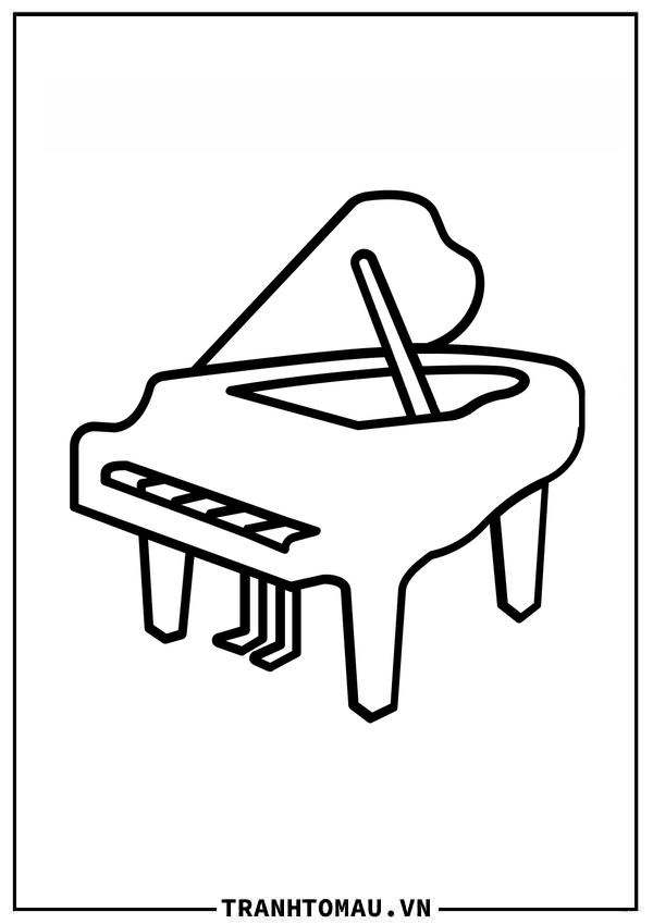 đàn piano đơn giản