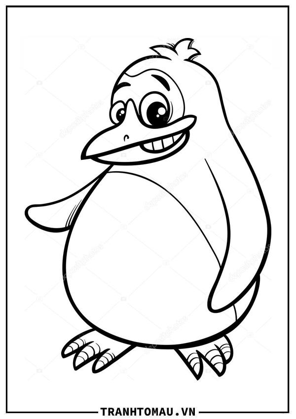 chim cánh cụt béo ú