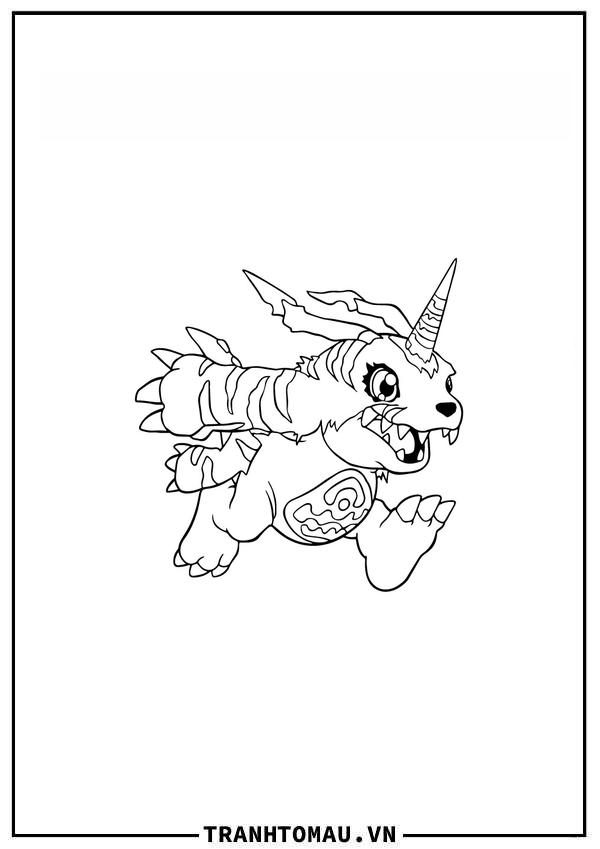 gabumon trong digimon