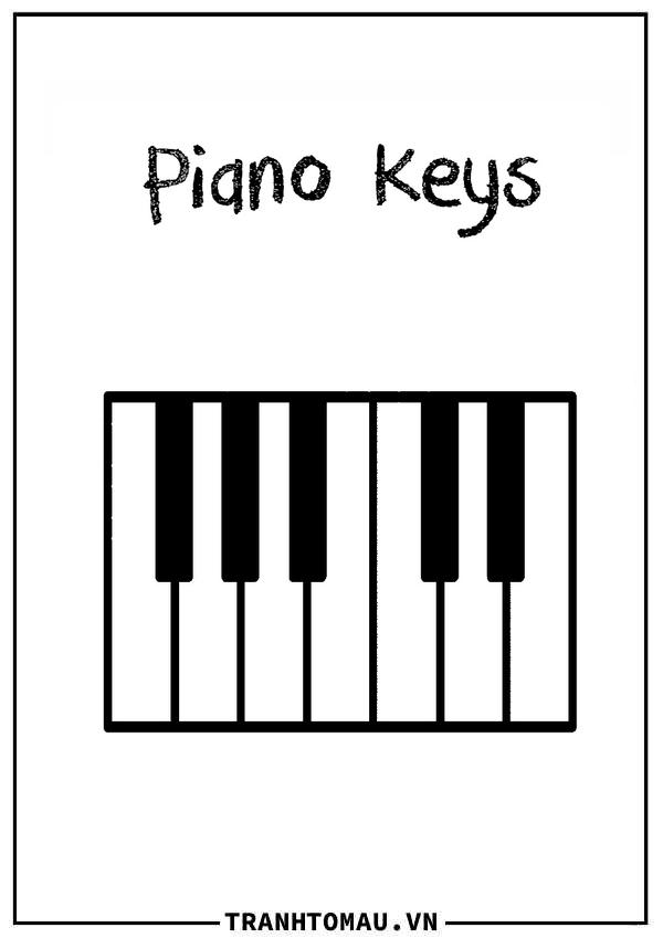 phím đàn piano