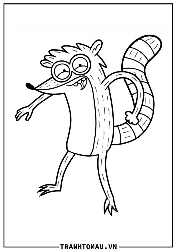 rigby trong regular show