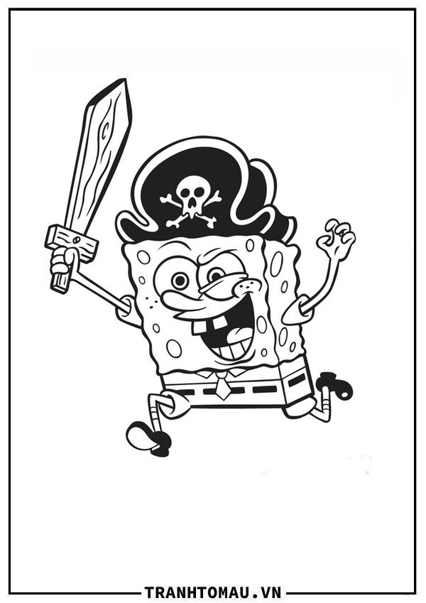 spongebob cướp biển