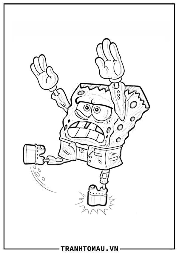 spongebob hóa trang