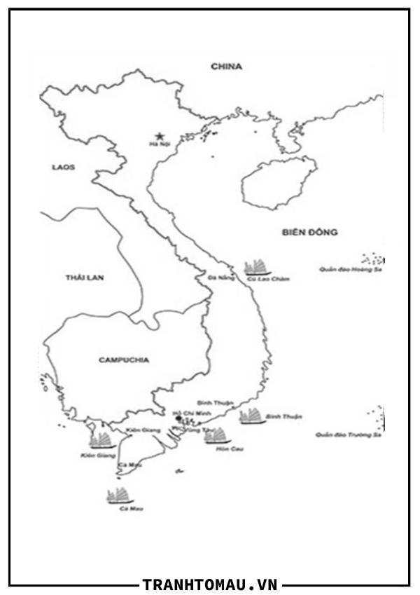 Bản đồ Việt Nam và các vùng lân cận