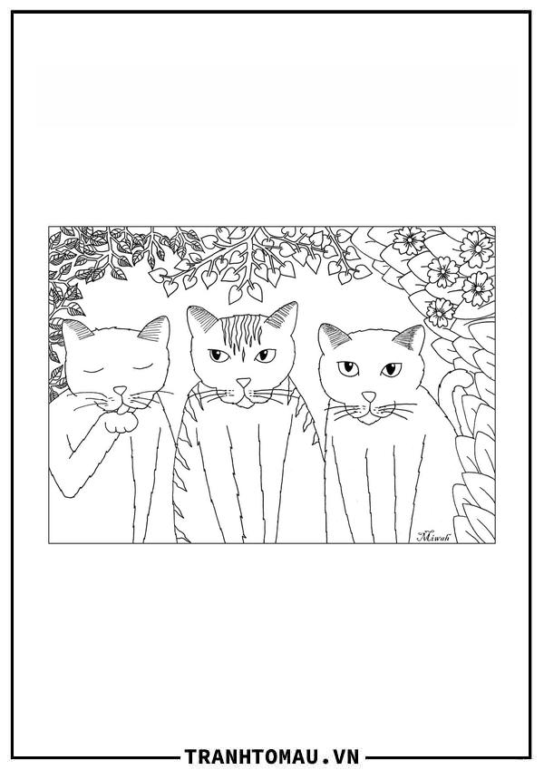 Ba Con Mèo