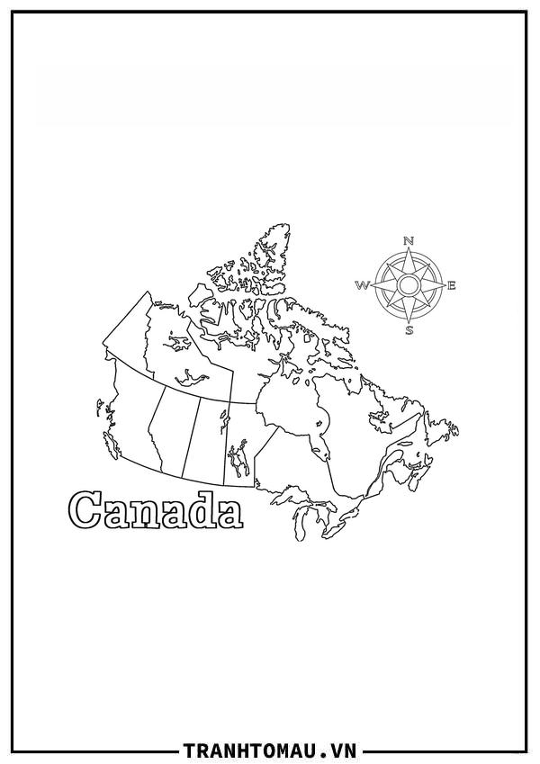 Bản Đồ Canada