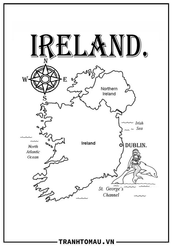 Bản Đồ Ireland