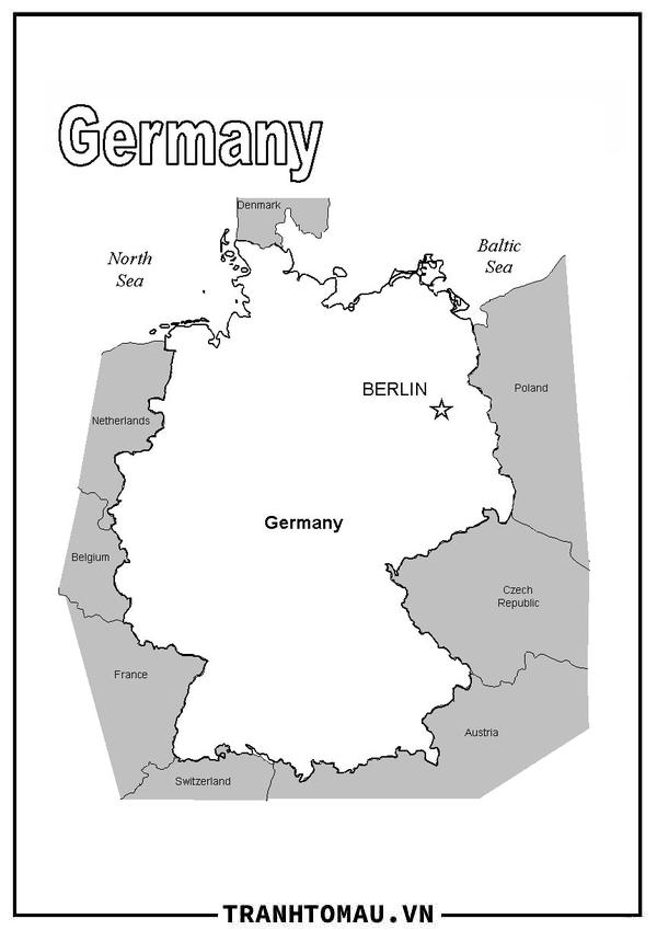 Bản Đồ Nước Đức