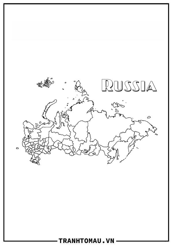 Bản Đồ Nước Nga