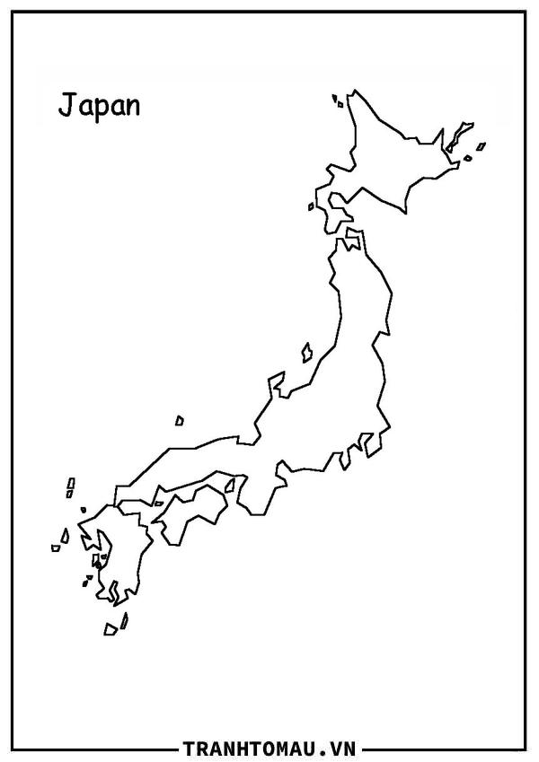 Bản Đồ Nước Nhật Bản