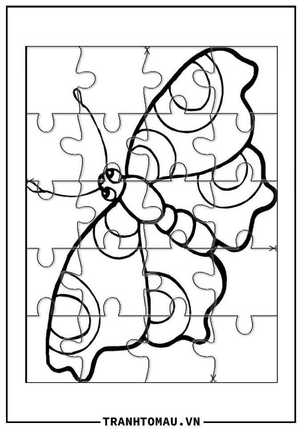 Bộ Xếp Hình Con Bướm