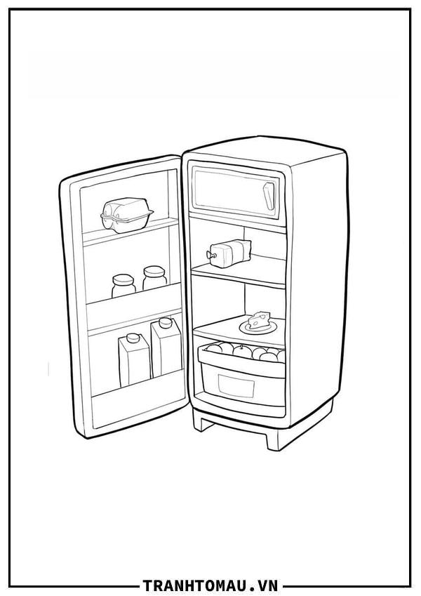 Chiếc Tủ Lạnh Đựng Đồ Ăn