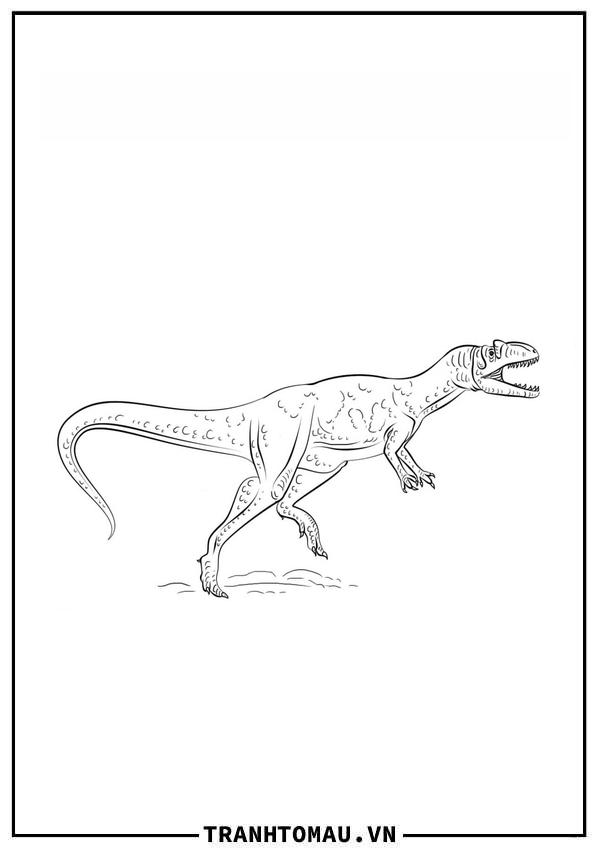 Con Khủng Long Allosaurus