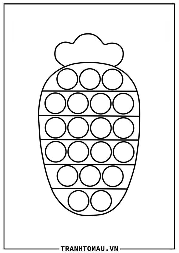 Củ Cà Rốt Pop It