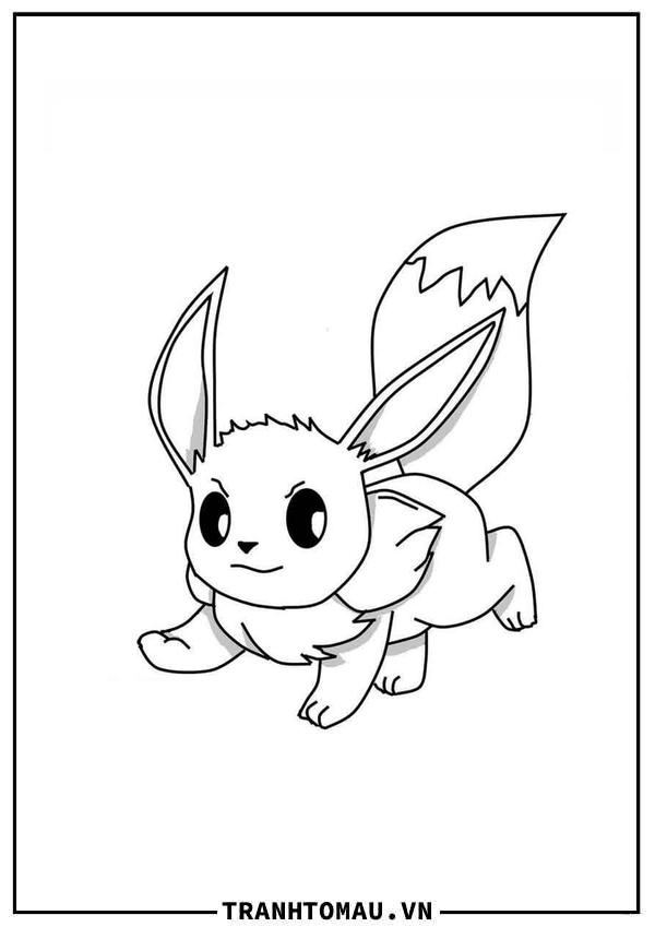 Eevee đang chạy