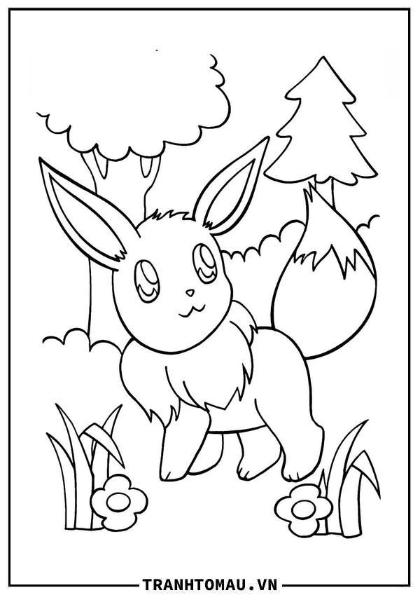 Eevee Trong Rừng