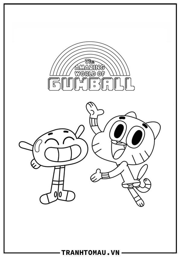 Gumball và Darwin Vui Vẻ