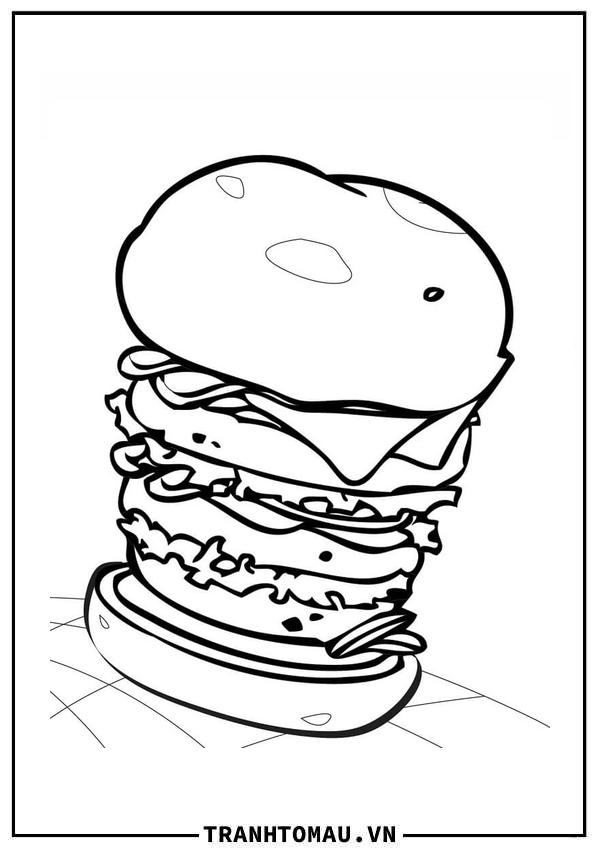 Hamburger Nhiều Lớp