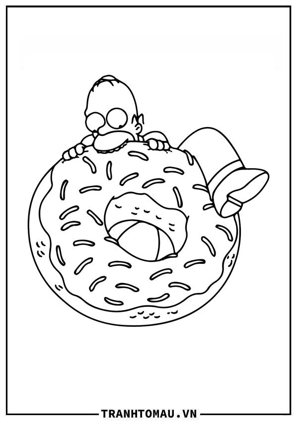 Homer và Chiếc Bánh Khổng Lồ