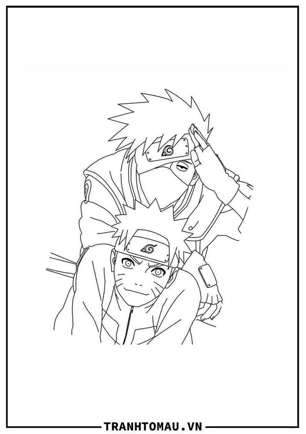 Kakashi và Naruto