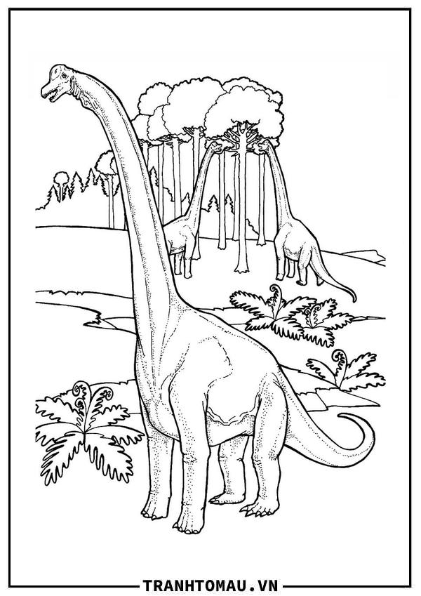 Khủng Long Brachiosaurus