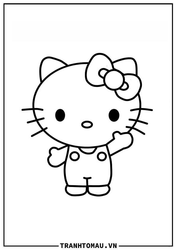 Mèo Hello Kitty Thân Thiện