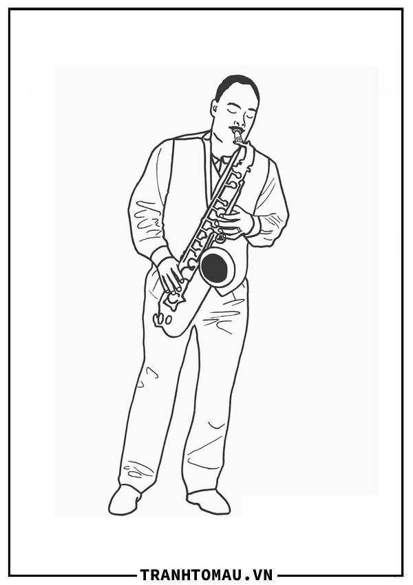 Nghệ Sĩ Chơi Kèn Saxophone