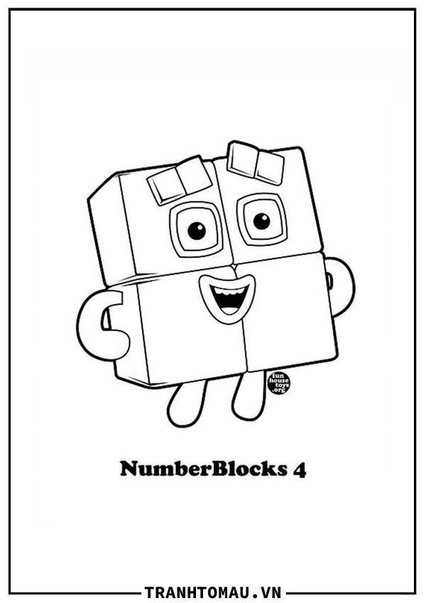 Number Block 4