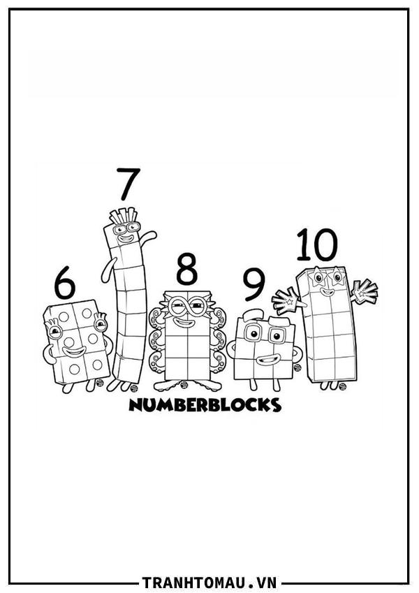 Number Block 6 Đến 10