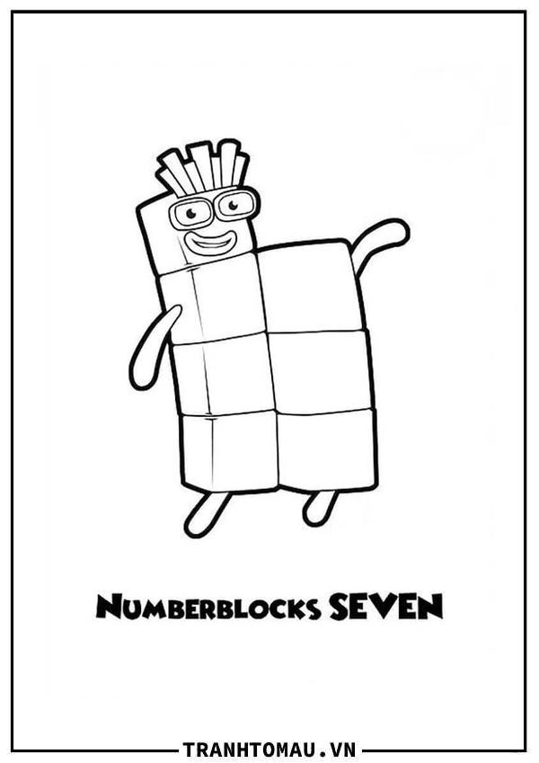 Number Block 7