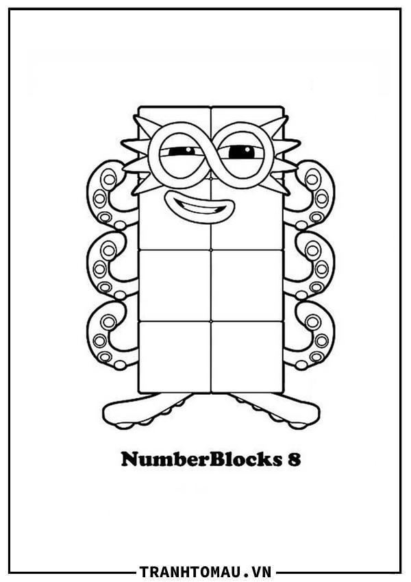 Number Block 8