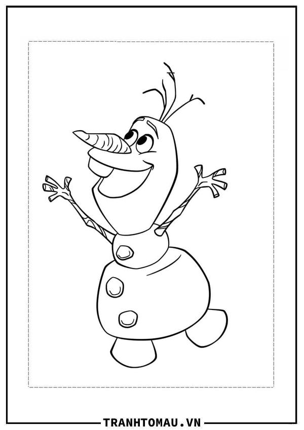Olaf Trong Hoạt Hình Frozen