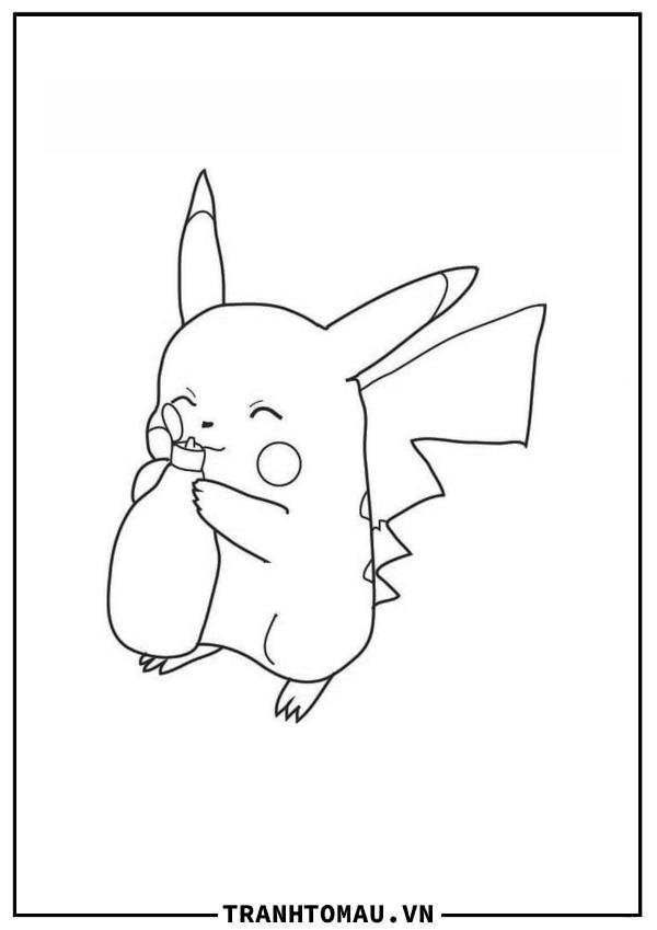 Pikachu Cute Đáng Yêu