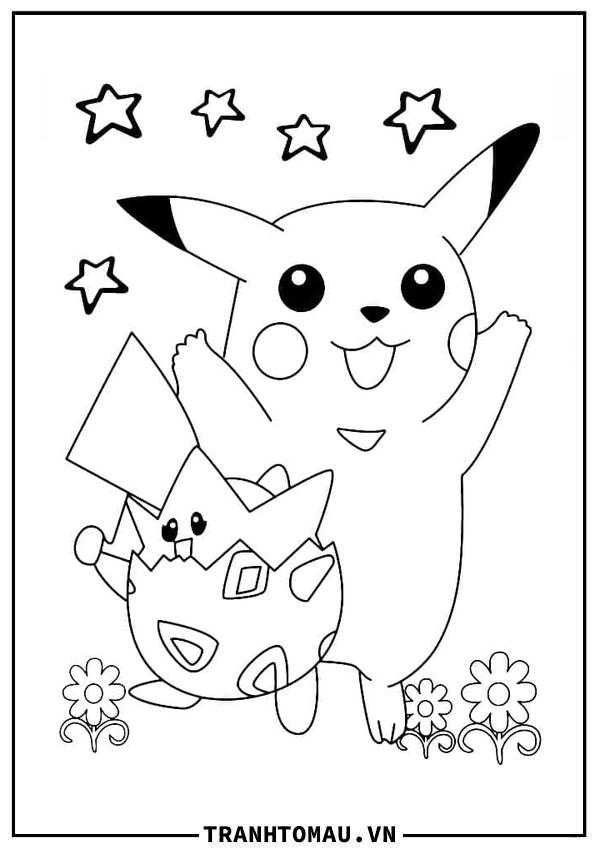 Pikachu và Togepi