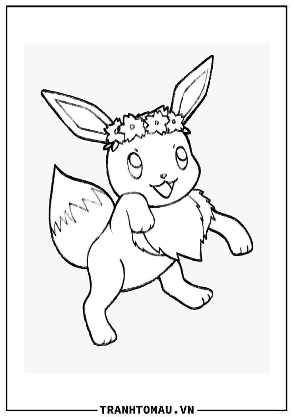 Pokemon Eevee Vui Đùa