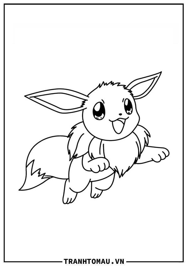 Pokemon Eevee Vui Vẻ