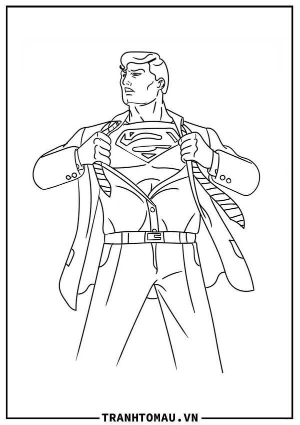 Siêu Nhân Superman Chuẩn Bị Hành Động