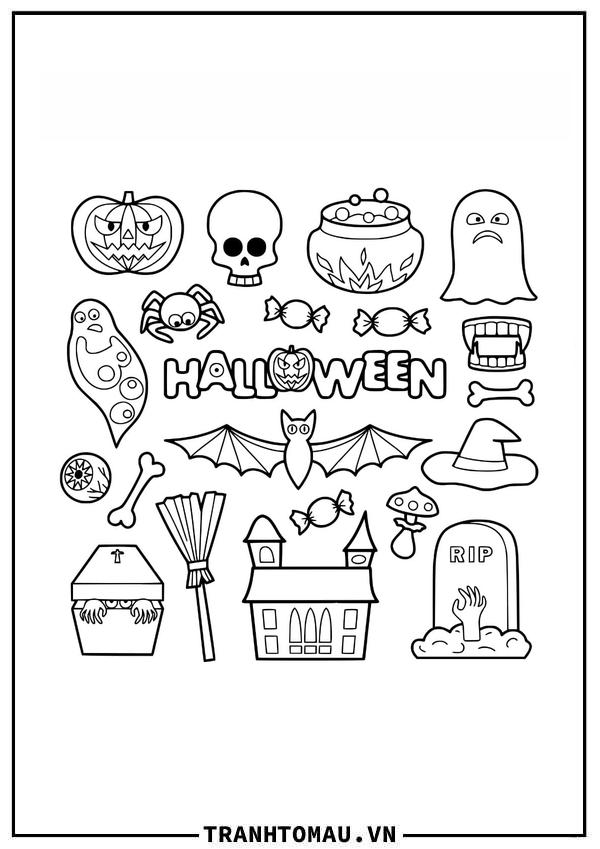 Sticker Ngày Lễ Halloween