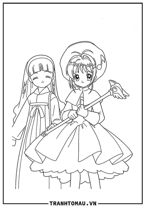 Tomoyo và Sakura Xinh Xắn